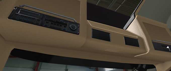 Trucks Volvo FH16 2012 Wooden Cream Blue Dashboard Eurotruck Simulator mod