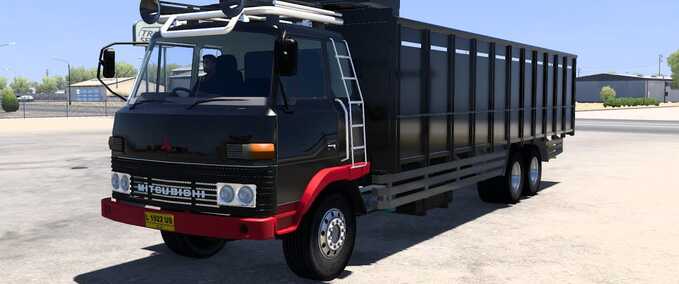 Trucks [ATS] Mitsubishi Fuso Goprak Truck  American Truck Simulator mod