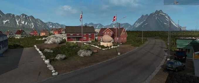 Maps Project Greenland  Eurotruck Simulator mod