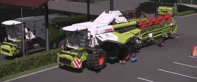 Claas Lexion Pack Mod Image