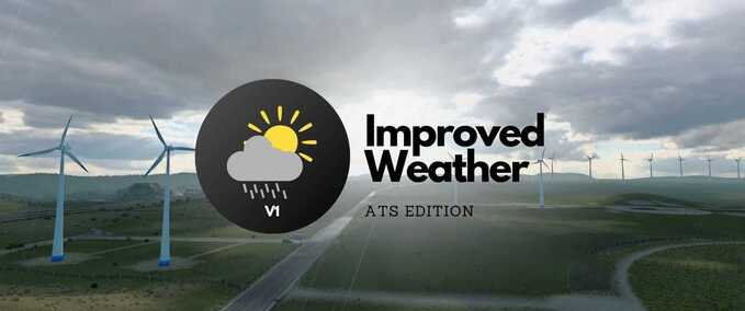 Mods Improved Weather ATS Edition American Truck Simulator mod