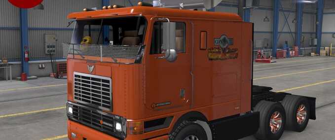 Trucks INTERNATIONAL 9800 (18.04.18) [1.31.X] American Truck Simulator mod