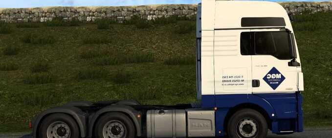 Trucks MGC logistics – (Bham) ltd  Eurotruck Simulator mod