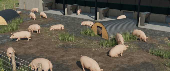 Prefab Schweinehütte Prefab (Prefab*) Landwirtschafts Simulator mod