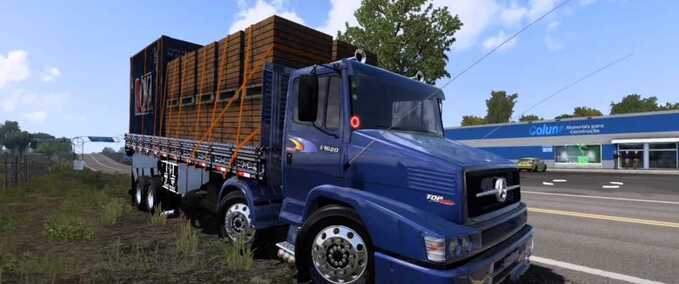Trucks MERCEDES-BENZ 1620 BITRUCK Eurotruck Simulator mod