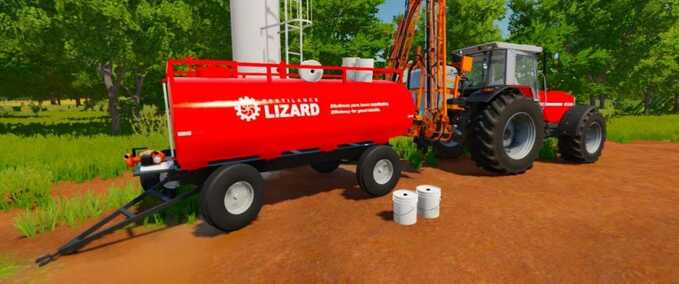 Anhänger Lizard CT 6500 Landwirtschafts Simulator mod