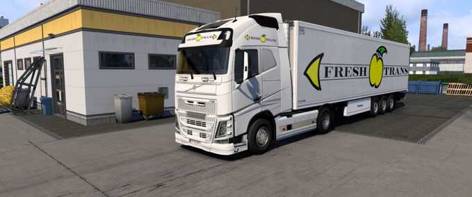 Trucks Combo Skin Freshtrans B.V. Eurotruck Simulator mod