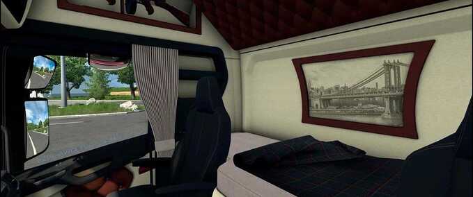 Trucks Scania S500 + Trailer Weeda Transport Oldschool Gangsters  Eurotruck Simulator mod