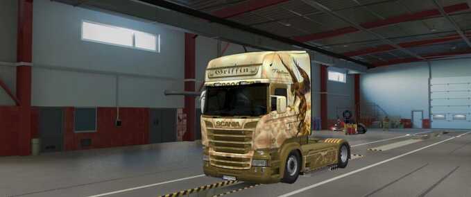 Trucks Scania RJL Griffin  Eurotruck Simulator mod