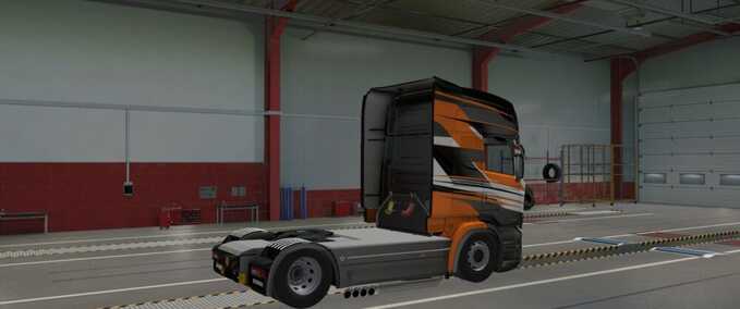 Trucks Scania RJL Sweddish Style Eurotruck Simulator mod