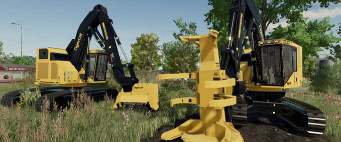 Forstwirtschaft Tigercat 822/830 D Landwirtschafts Simulator mod