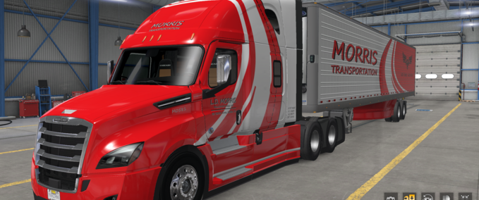 Skins Morris Transportation American Truck Simulator mod
