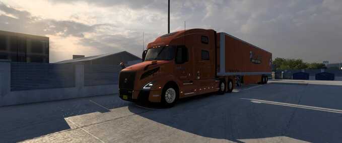 Skins Little Caesars SCS Trailer Skin American Truck Simulator mod