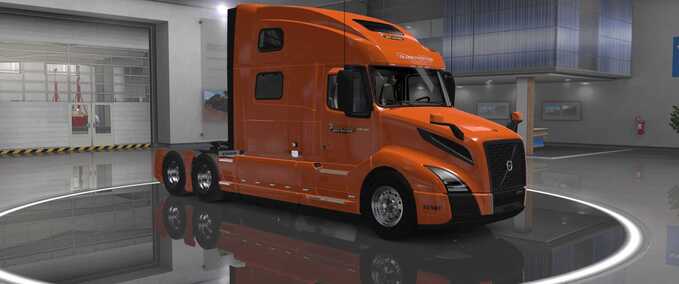 Skins Volvo VNL 2018 Skin American Truck Simulator mod