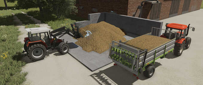 Silos Mistplatten 6x10m Landwirtschafts Simulator mod