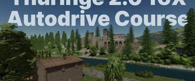 Courseplay Kurse Autodrive Kurs Thuringe 2.0 16x Landwirtschafts Simulator mod