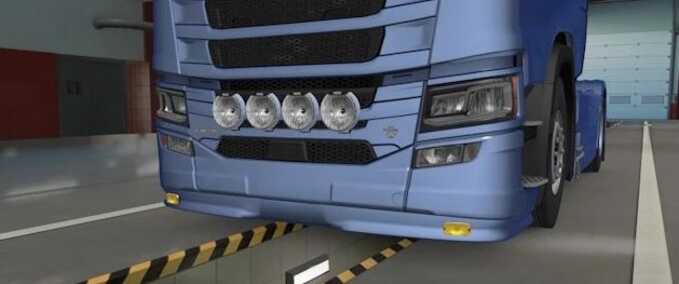 Trucks Slots for Bottom Grill  Eurotruck Simulator mod