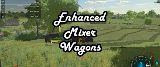 Gameplay Verbesserte Mischerwagen Landwirtschafts Simulator mod