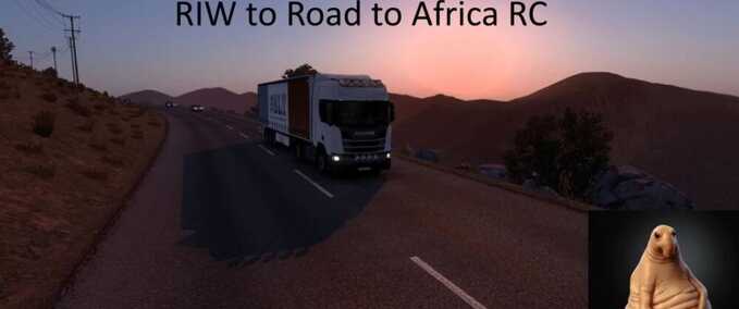 Mods Road into Wilderness – Road to Africa Road Connection Eurotruck Simulator mod