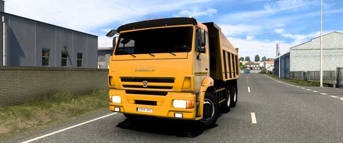 Trucks Kamaz 65116  Eurotruck Simulator mod