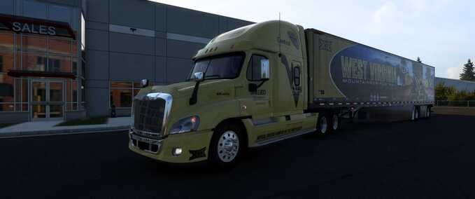 Skins West Virginia skin for Ruda ref American Truck Simulator mod
