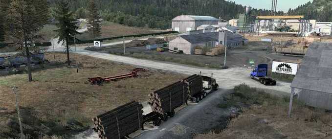 Mods Moyie Springs Logging Expansion  American Truck Simulator mod