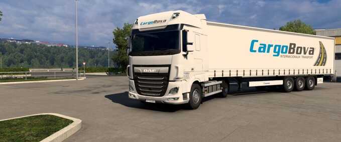 Trucks Combo Skin Cargobova d.o.o Eurotruck Simulator mod