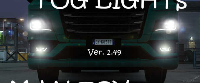 Trucks MAN TGX 2020 NEXT GEN FOG LIGHTS Eurotruck Simulator mod