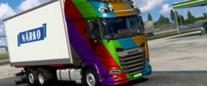 Trucks Metallic Colors for Rigids by Kast  Eurotruck Simulator mod