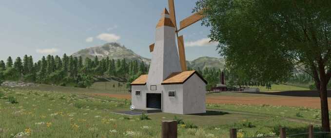 Platzierbare Objekte Die Weiße Mühle Landwirtschafts Simulator mod