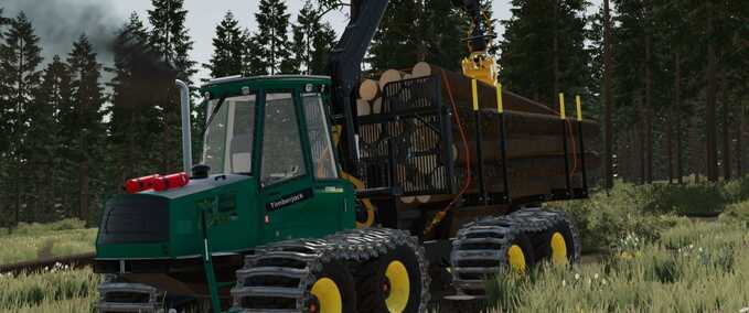 Forstwirtschaft Timberjack 1710D Landwirtschafts Simulator mod