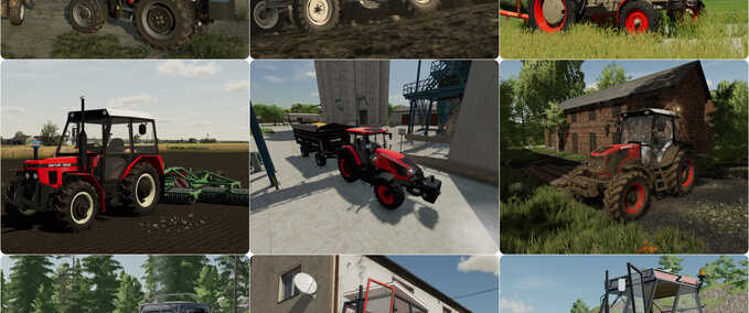 Mod Packs Zetor + Ursus Tractors Pack Landwirtschafts Simulator mod