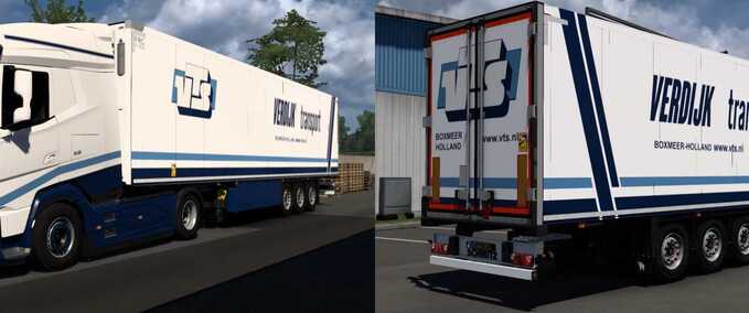 Trucks VTS DAF XG & S.KO COOL 2020 Skinpack Eurotruck Simulator mod