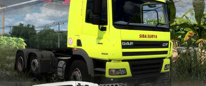 Trucks DAF CF Siba Surya Skins Eurotruck Simulator mod