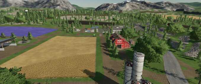 4fach Maps Goldcrest Valley Multi Landwirtschafts Simulator mod