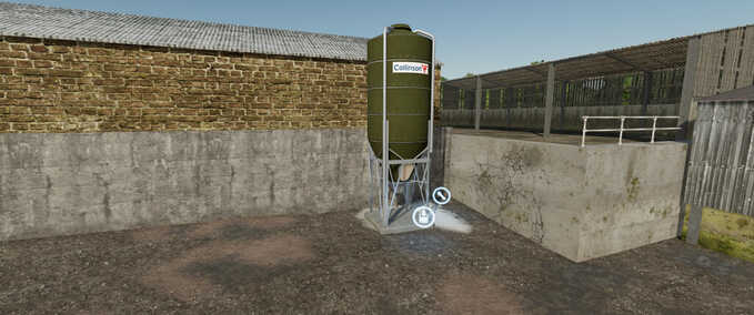 Container & Mulden Collinson Silo Landwirtschafts Simulator mod