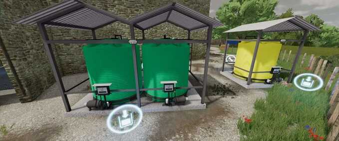 Gebäude Zwei Fülltanks (Diesel) Landwirtschafts Simulator mod