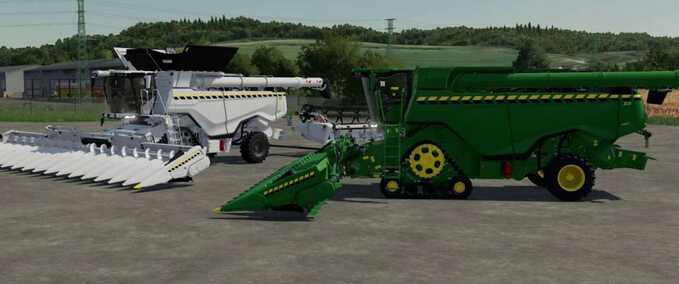 John Deere John Deere X9 White Farming Simulator mod