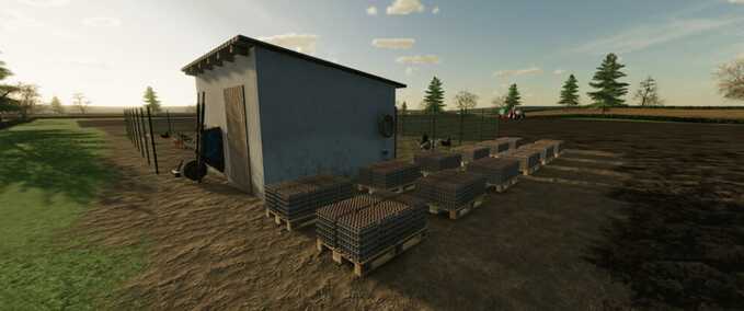 Platzierbare Objekte Kleiner Hühnerstall Landwirtschafts Simulator mod