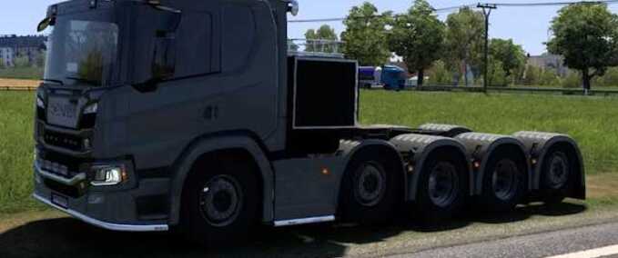 Trucks SCANIA NG P-Series Heavy Transport Eurotruck Simulator mod