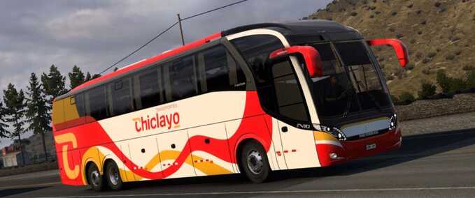 Trucks New Road N10 Chiclayo Skin Eurotruck Simulator mod