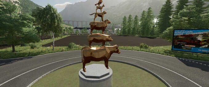 Prefab Tier Statue Prefab (Prefab*) Landwirtschafts Simulator mod