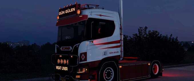 Trucks Scania 460R Gün Gülen  Eurotruck Simulator mod
