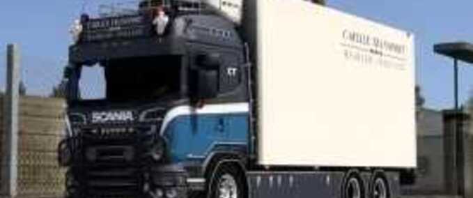 Trucks Scania R580 Carlile Tandem  Eurotruck Simulator mod