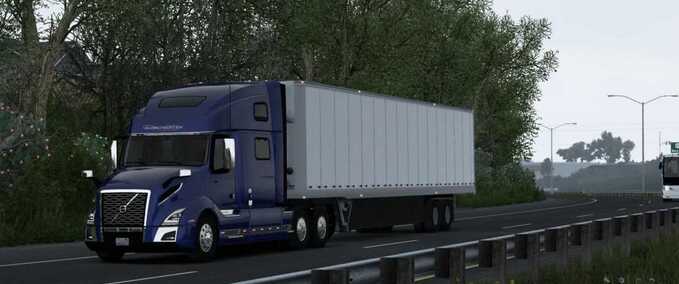 Trucks Improved Volvo VNL 2018+ American Truck Simulator mod
