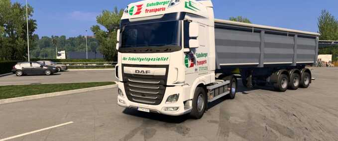 Trucks Combo Skin Eichelberger Transporte Eurotruck Simulator mod