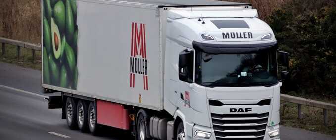 Trucks Müller Transport Combo Eurotruck Simulator mod