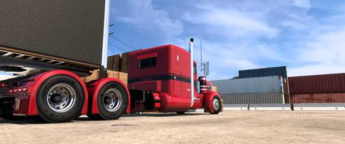 Skins Peterbilt skin Pinga truck  American Truck Simulator mod