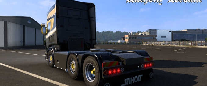 Trucks Scania R&S RJL Anthony Lervant Skin  Eurotruck Simulator mod