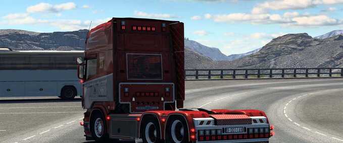 Trucks Scania R560 Fisotrans & Son  Eurotruck Simulator mod